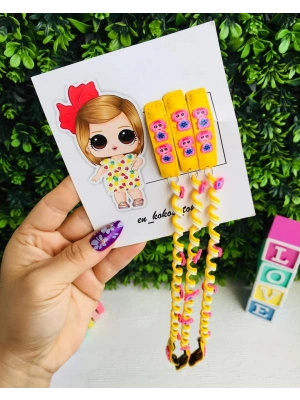 İnce Kıvrımlı Saç Aksesuarı