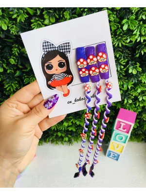 İnce Kıvrımlı Saç Aksesuarı