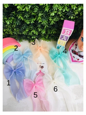 İnci Detaylı Fiyonk Toka