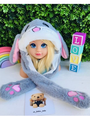 Işıklı Peluş Zıplayan Kulaklı Şapkalar