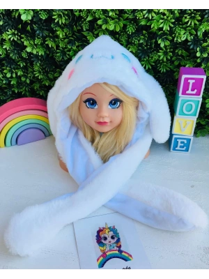 Işıklı Peluş Zıplayan Kulaklı Şapkalar