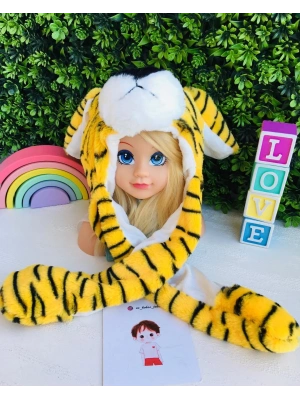 Işıklı Peluş Zıplayan Kulaklı Şapkalar