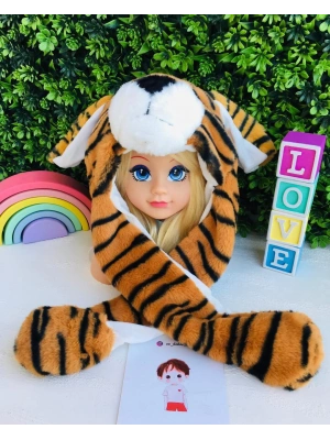 Işıklı Peluş Zıplayan Kulaklı Şapkalar