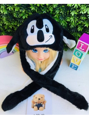 Işıklı Peluş Zıplayan Kulaklı Şapkalar