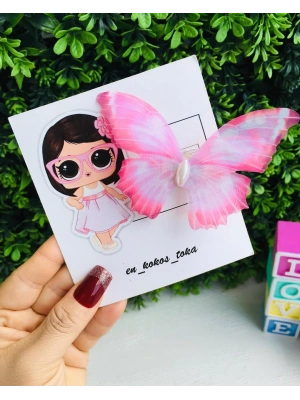 Işılı Kelebek Toka