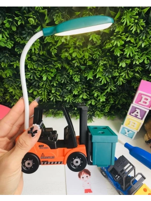 Kamyon Şeklinde Şarjlı Masa Lambası