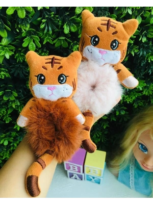 Kaplanlı Peluş Lastik Toka