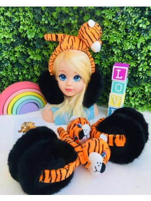 Katlanabilir Peluş Kulaklık