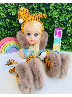 Katlanabilir Peluş Kulaklık