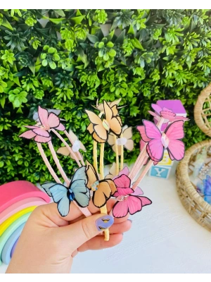 Kelebek Desenli Taç