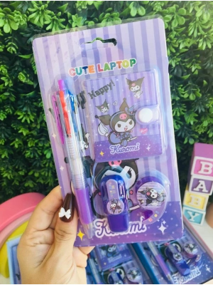 Kuromi Kalem & Bant Seti & Not Defteri