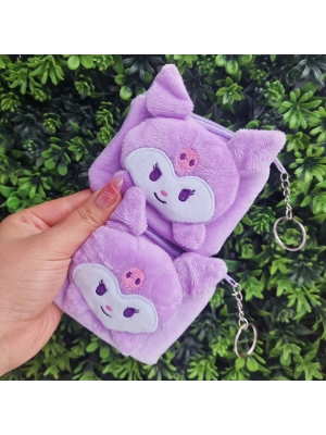 Kuromi Peluş Cüzdan
