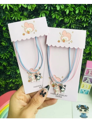 Kuromi Ve My Melody Kolye