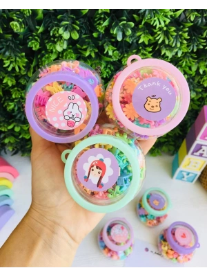 Kutulu 50 Adet Mini Mandal Toka