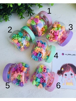 Kutulu 50 Adet Mini Mandal Toka