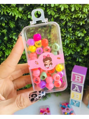 Kutulu Saç Boncuğu