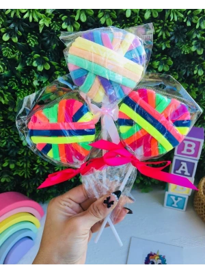 Lolipop Havlu Lastik Toka