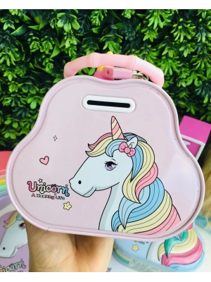 Metal Kilitli Kumbara