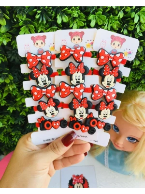 Micki Desenli 5li Havlu Lastik Toka