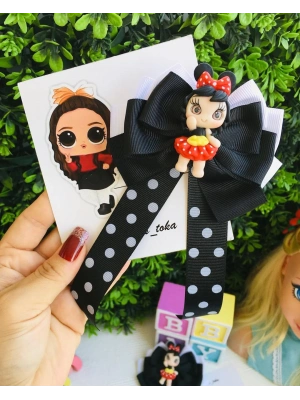 Miki Bebekli Tatlı Fiyonk Klips Toka