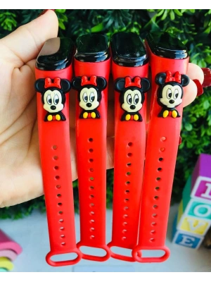 Miki Desenli Dijital Saat