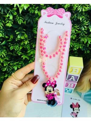 Mikide Kolye Bileklik Seti