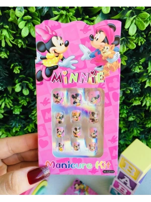 Minnie Çocuk Takma Tırnak