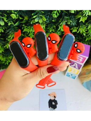 Örümcek Adamlı 3D Dijital Saat