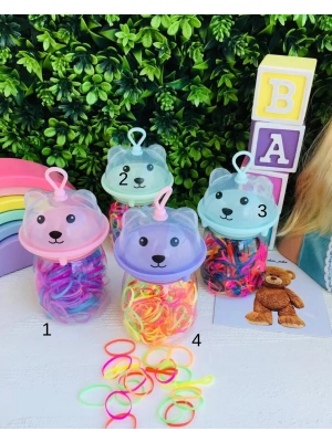 Panda Desenli Cimcime Lastik Toka