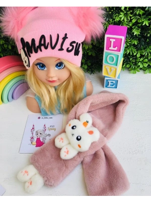 Peluş Ayıcıklı Atkılar