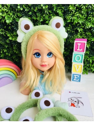 Peluş Kurbağa Taç