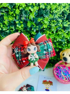 Polimerkil Bebeklerden Yapılmış Olan Minnoş Fiyonk Tokalar