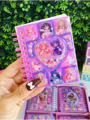 Prenses Serisi Sulu Sticker’lı Not Defteri