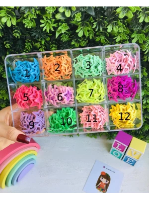 Rengarenk Yıldız Çıtçıt Tokalar