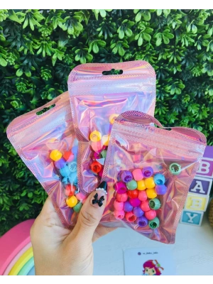 Renkli Saç Boncuğu