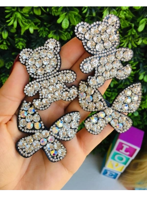 Taş Detaylı Çıtçıt Toka