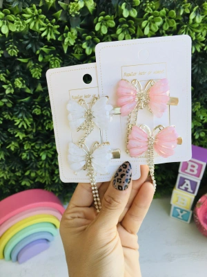 Taş Detaylı Klips Toka