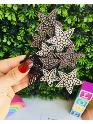 Taş İşlemeli Tarak Toak