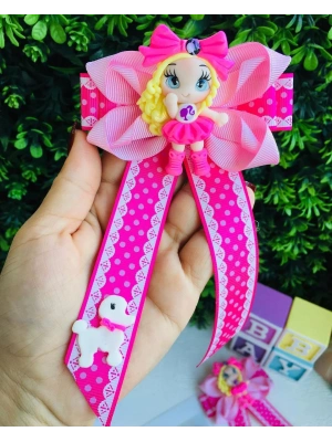 Barbieli Tatlı Fiyonk Klips Toka