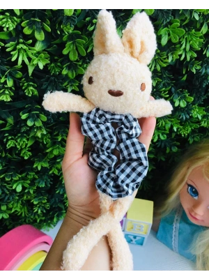 Tavşanlı Peluş Lastik Tokalar