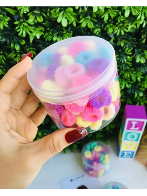 Tırtıl Kutulu Havlu Lastik Toka