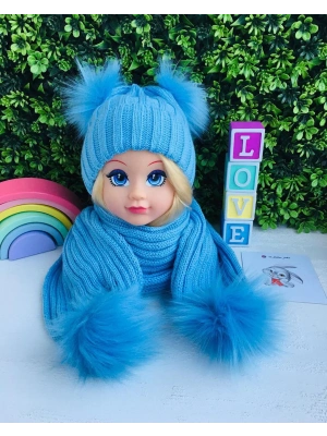 Triko Atkı Bere Takımı