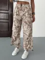 Yandan Cepli Kamuflaj Paraşüt Pantolon