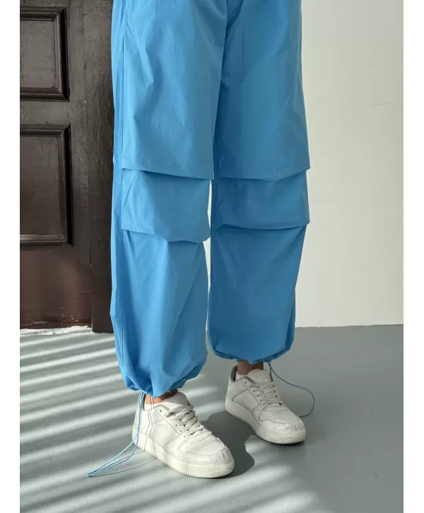 Pileli Paraşüt Pantolon