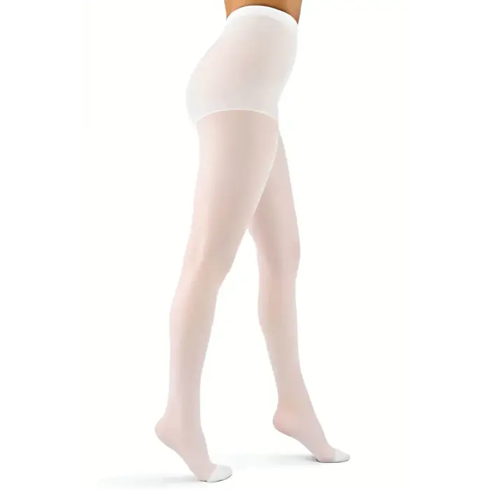 D Lingerie Beyaz Külotlu Çorap 20 Den