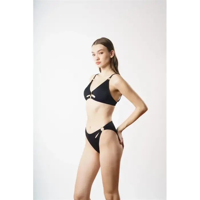 Noire Sabit Üçgen Bikini Takımı DM1905S