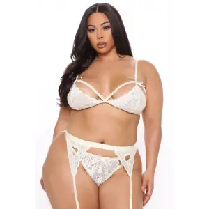 Blanche Majeste Extended Lace Garter Jartiyer Takım DM1283