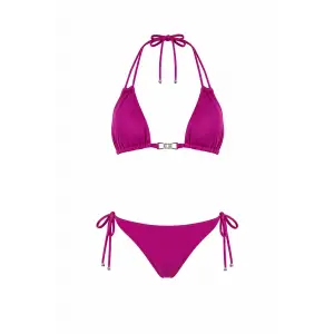 Fuchsia Üçgen Bikini Takımı- DM1804