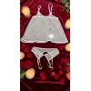Blanche Transparan Babydoll Takım DM1294