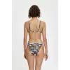 İndigo Sabit Üçgen Bikini Takımı DM11074